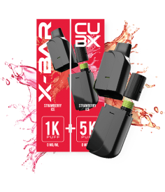 Recharge Pod CUB-X 10ML - Strawberry ice