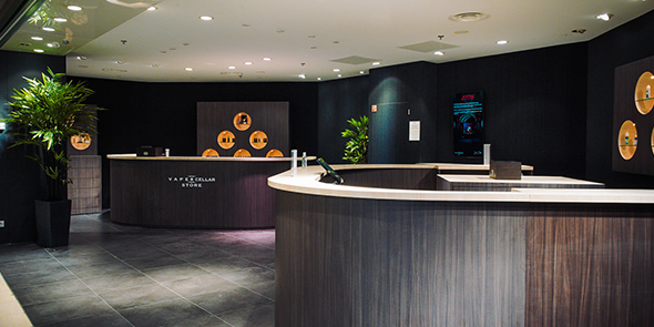 Vape Cellar Store Reze Intérieur